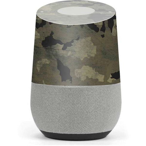 Wood Camo Camouflage Google Home Skin